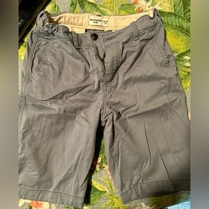 Abercrombie Kids Flat Front Khaki Shorts / Size 15/16
